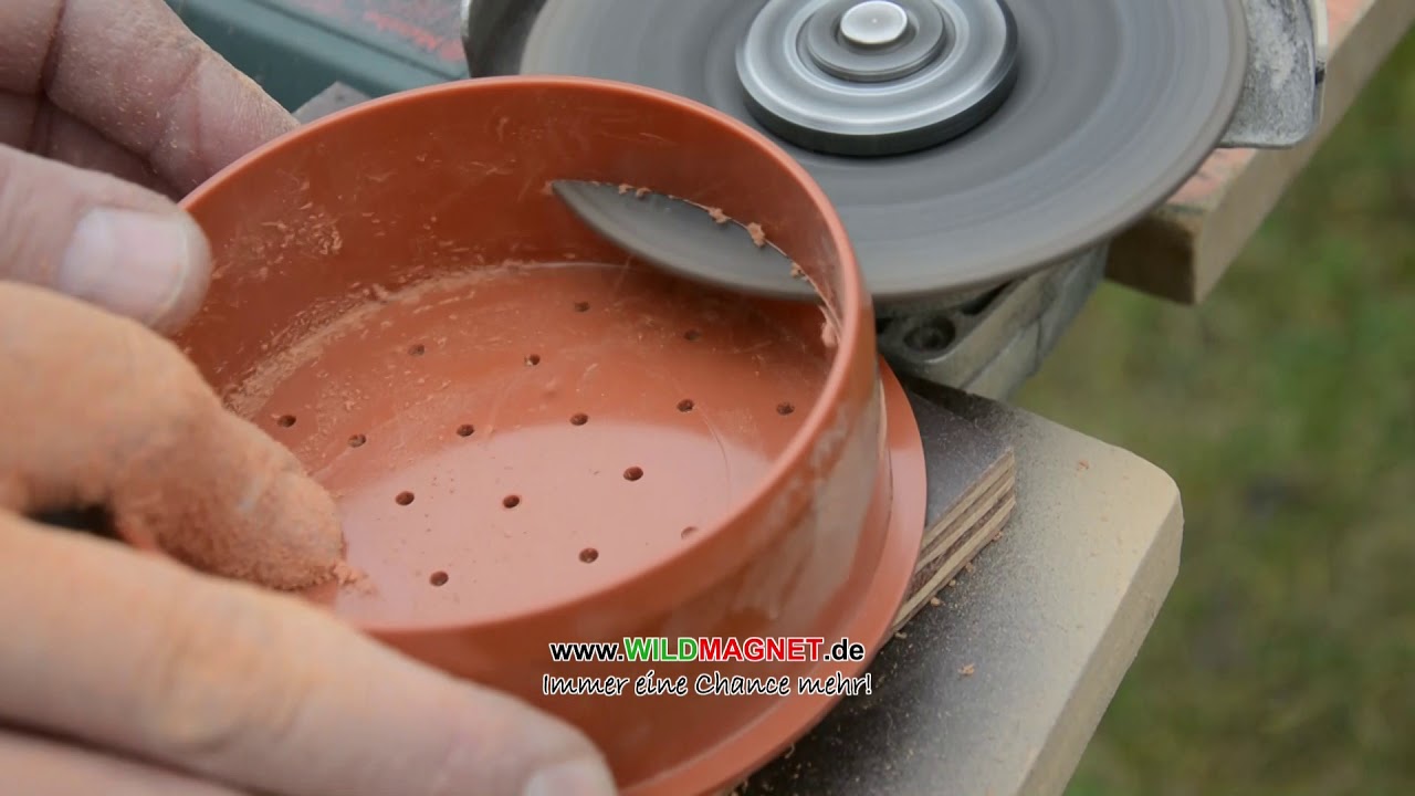 DIY Bau einer Salzlecke für loses Viehsalz