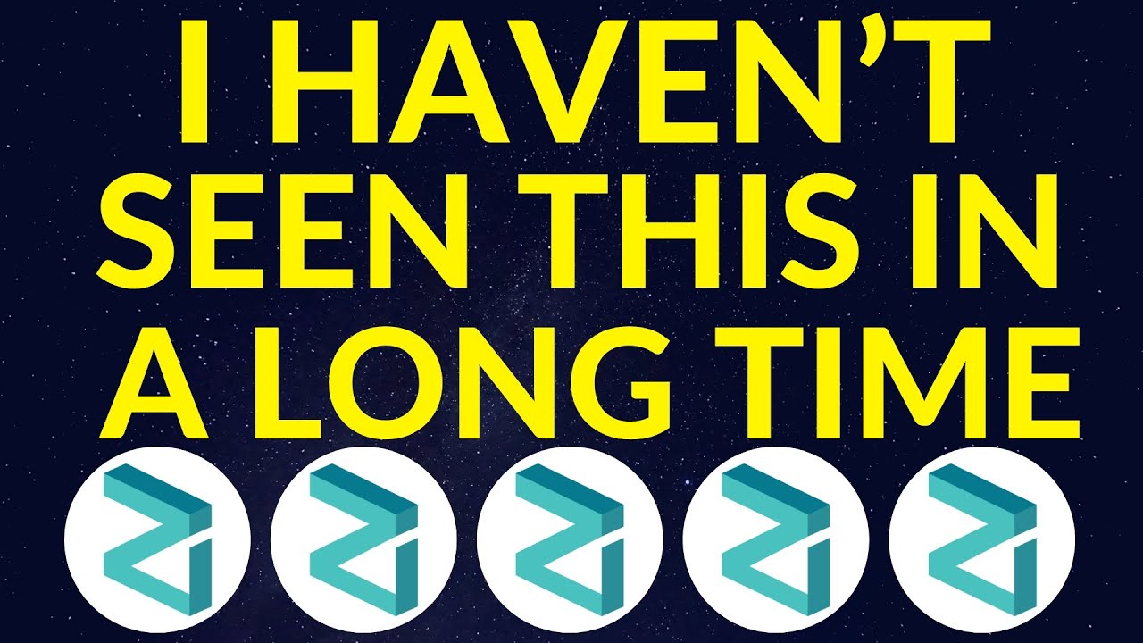 I Haven't Seen This in a Long Time... I'll Explain Why... I Discuss the Zilliqa ZIL Price & Update