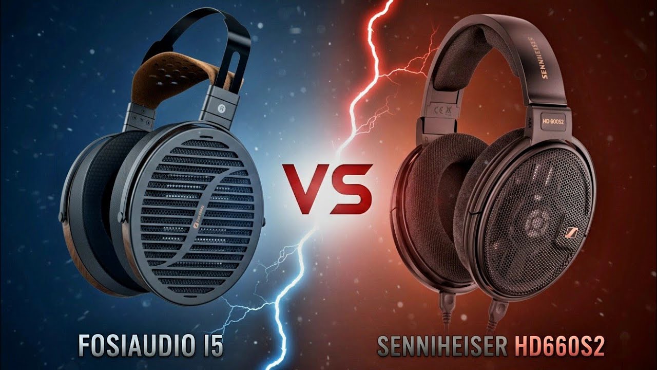 FosiAudio i5 Planar-Kopfhörer im Test – Duell gegen den Sennheiser HD 660S2