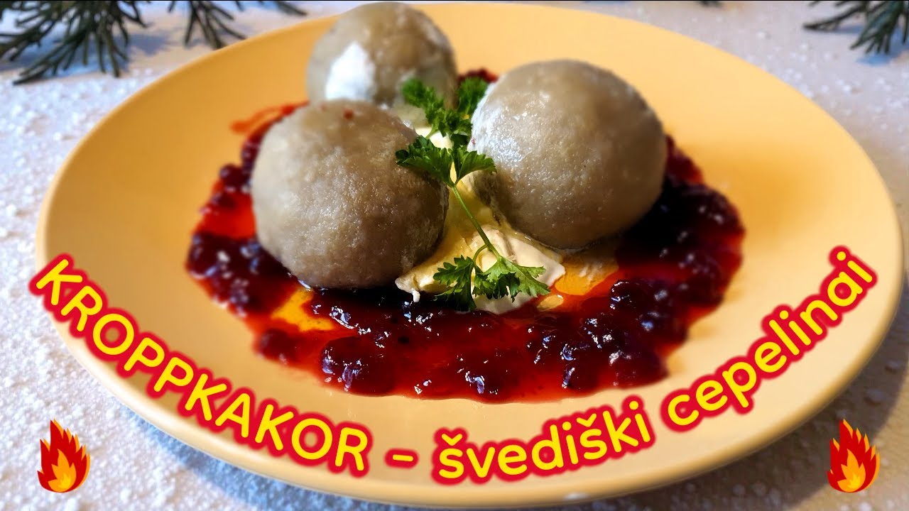 ÖLAND KROPPKAKOR – Шведские цеппелины | Мужская кухня