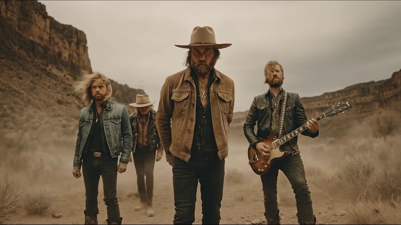 Outlaw Country Rock 🔥 Wild Rebel Road | Inspired by Waylon Jennings