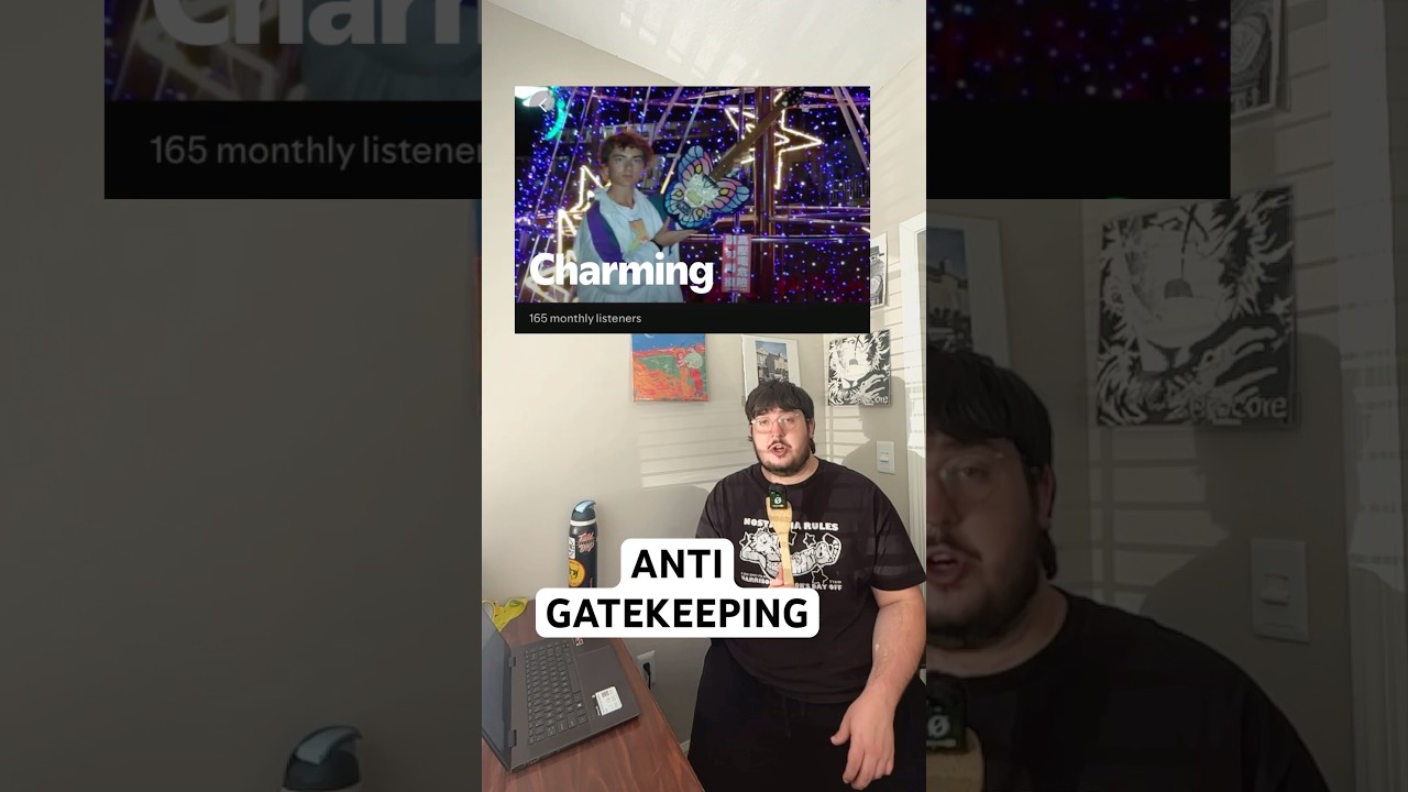 I&rsquo;m anti-gatekeeping underground bands. Today, it&rsquo;s Charming! #shoegaze #music #indie #indiemusic