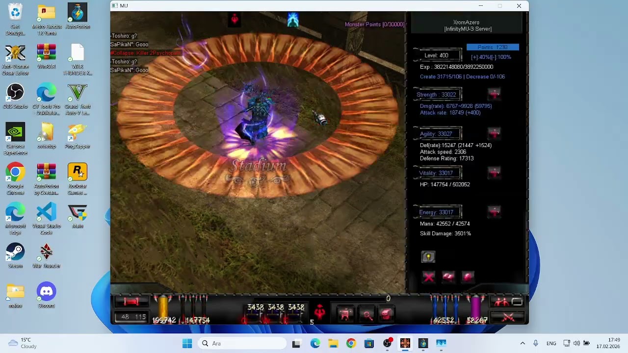 xrom royale rumble 4 skill