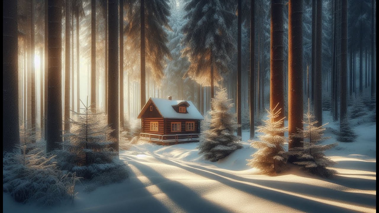 겨울 숲 속에서 시작하는 아침 명상 ❄️ | Winter Morning Meditation | Calm & Quiet Healing Music