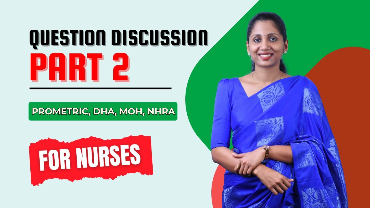 PROMETRIC, DHA, HAAD, MOH QUESTIONS DISCUSSION