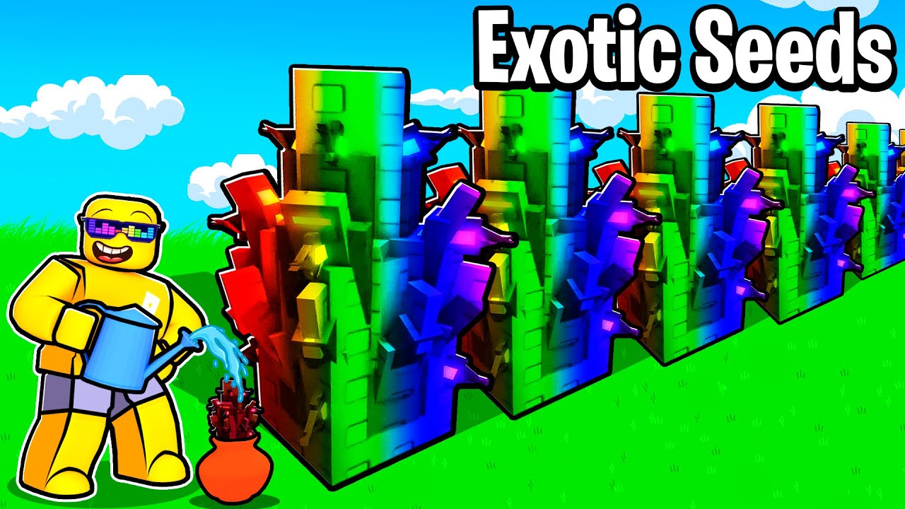 Unlocking EVERY EXOTIC SEED In Grow a Garden