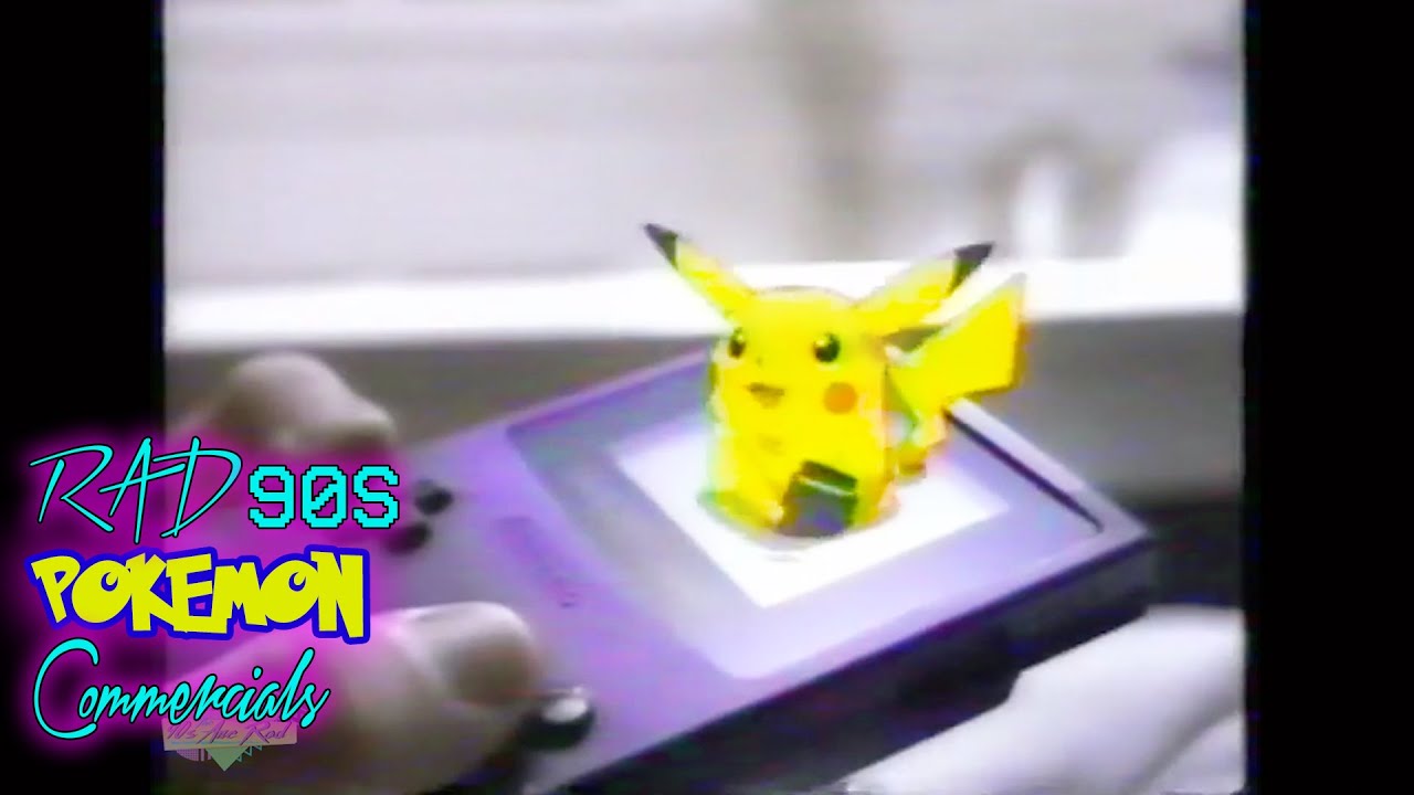 Рекламные ролики Pokemon RAD 90-х