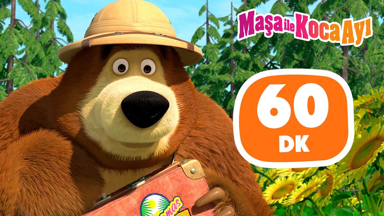 Maşa İle Koca Ayı - 🤭 Gidilecek On Macera! 🔟🙌 |60 dakika| ⏰ Çizgi Film Koleksiyonu