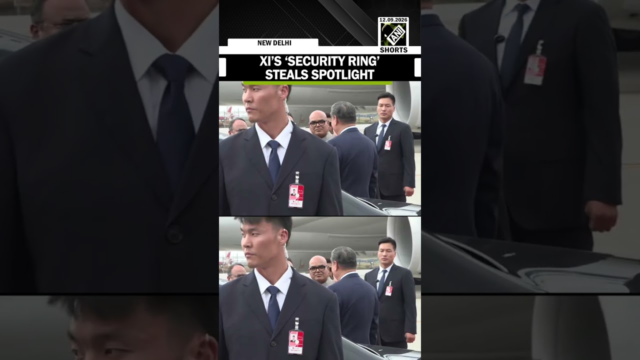 Chinese President XI&rsquo;s &lsquo;security ring&rsquo; steals spotlight as he lands in Delhi for 18th BRICS Summit