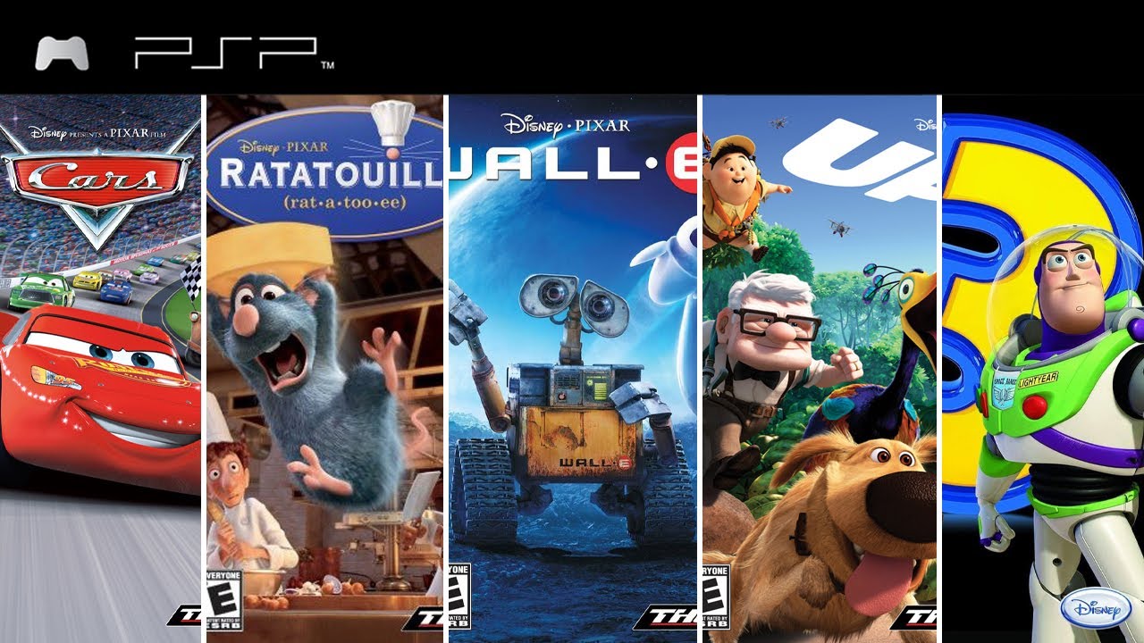 Disney Cartoon Games for PSP