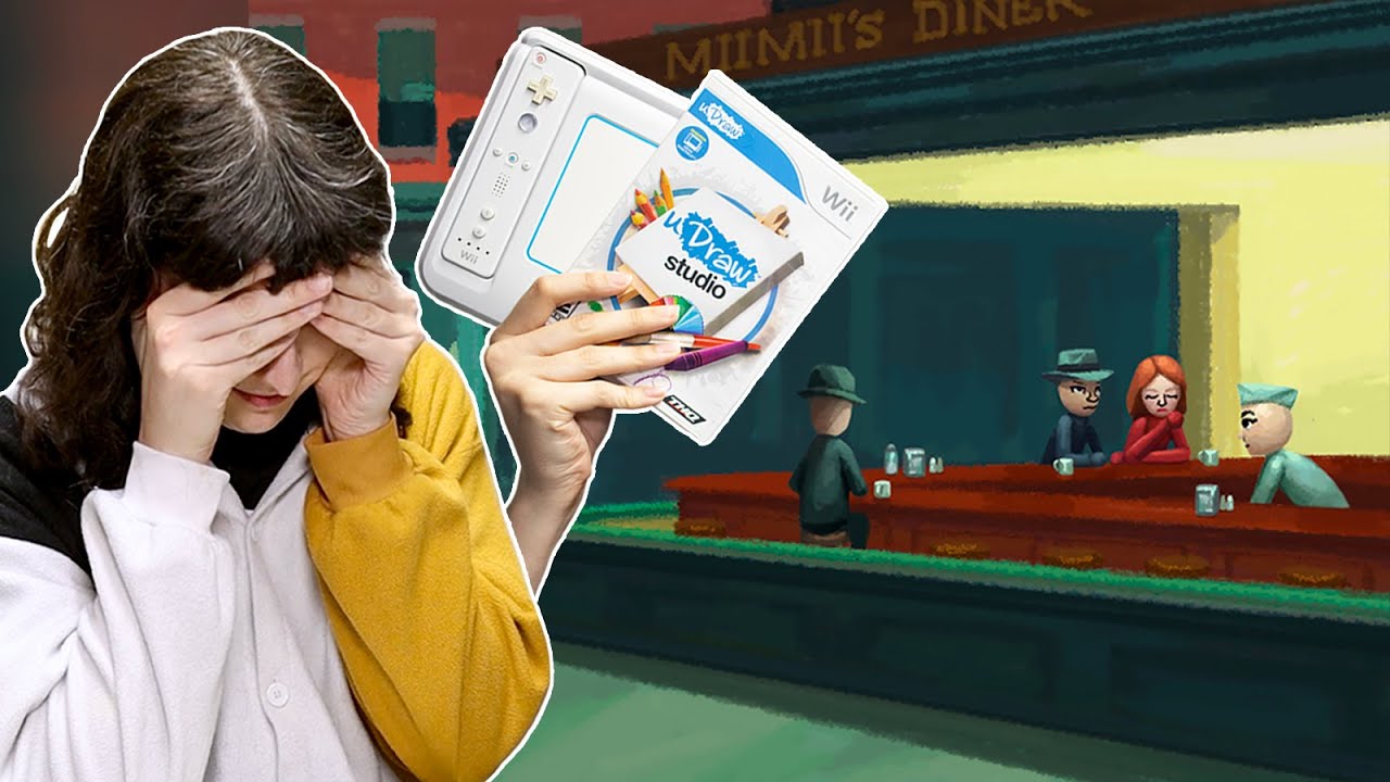 I Broke uDraw for the Wii Recreating Edward Hopper's 