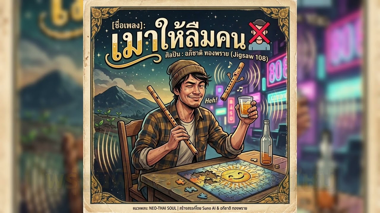 จะเมาให้ลืมคน - Jigsaw 108 (Official Audio) 
