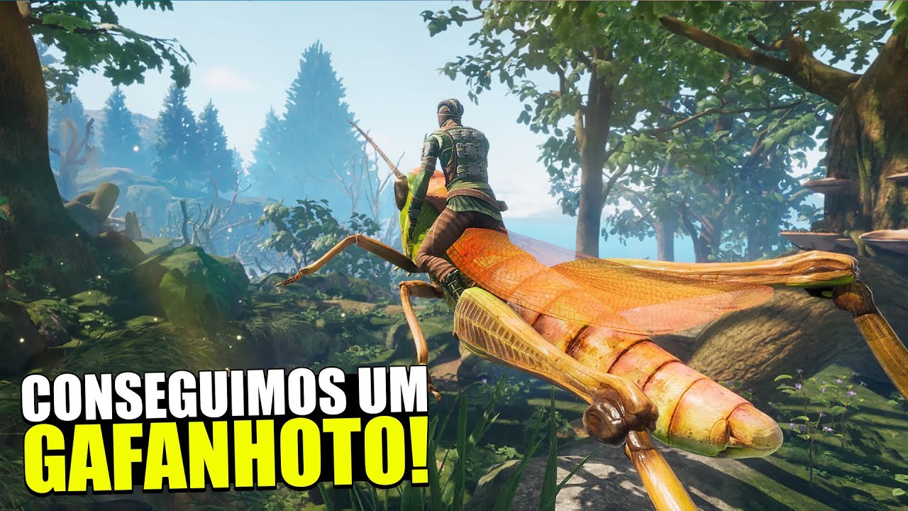 INCRÍVEL! CONSEGUIMOS UM GAFANHOTO! | Smalland Survival the Wild