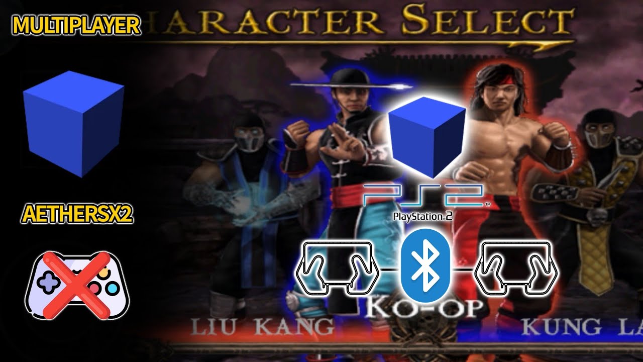 Cara multiplayer Aethersx2 tanpa Gamepad/Kontroller menggunakan 2 Handphone Android