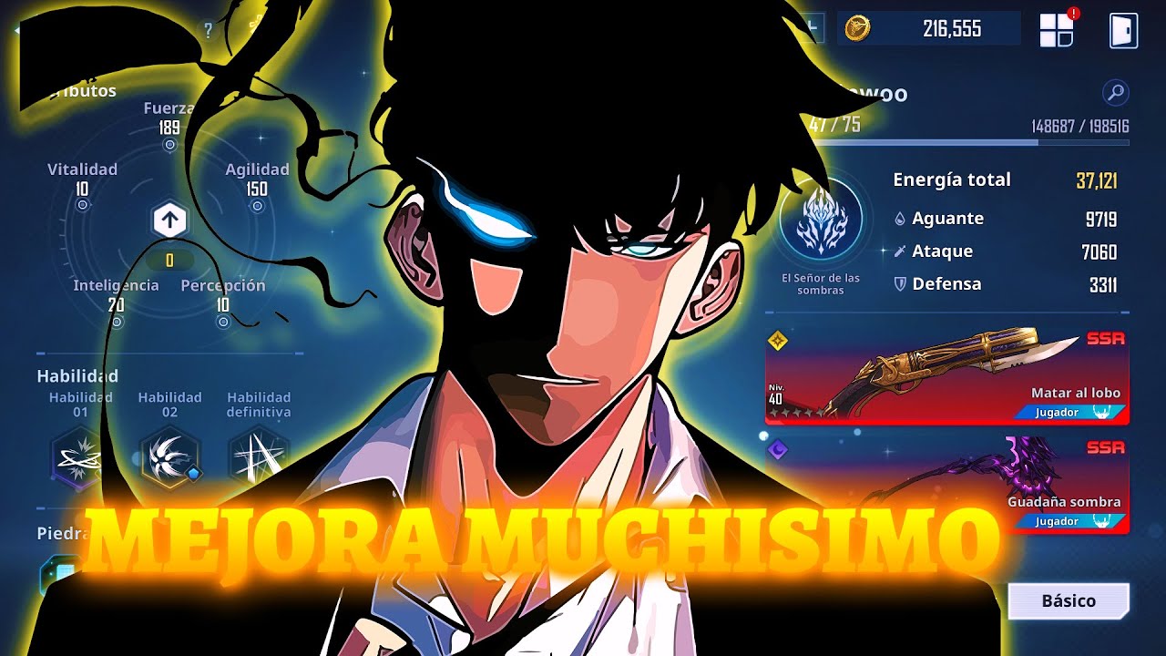 🔥¡MEJORA MUCHISIMO A JIN WOO!🔥 (MEJORES HABILIDADES, ARMAS, PASIVAS, ARTEFACTOS) Solo Leveling Arise