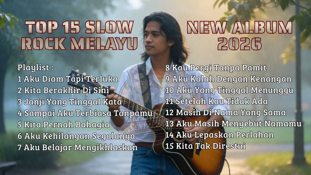 SLOW ROCK MELAYU TERBARU 2026 💔 Patah Hati-Aku Yang Tinggal Menunggu Cocok Untuk Menemani Perjalanan
