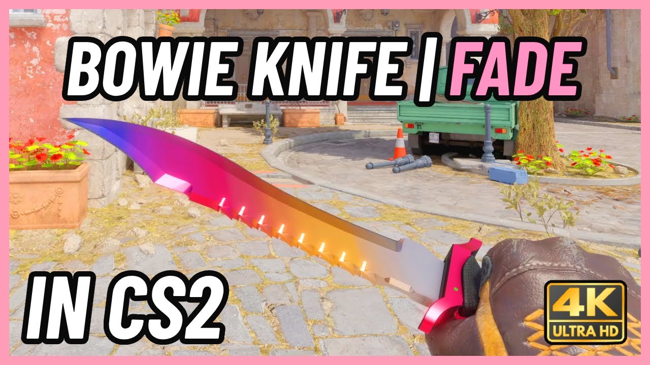 ★ CS2 Bowie Knife Fade | CS2 Knife In-Game Showcase [4K]