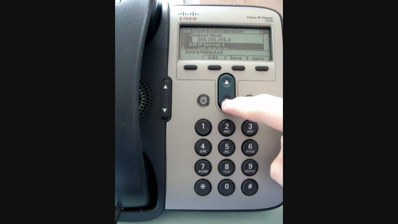 Перепрошивка SIP Cisco 7906