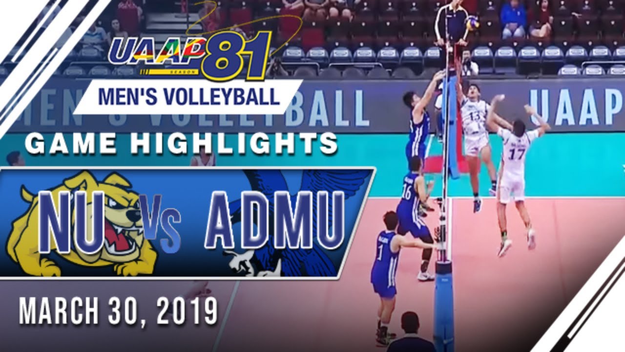 UAAP 81 MV: NU vs. ADMU | Game Highlights | March 30, 2019