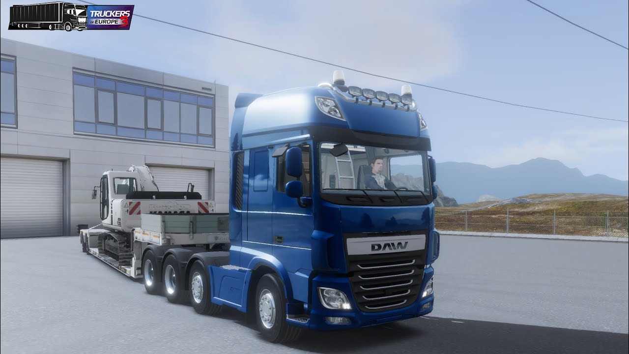 DAF : Truckers of Europe3 | Heavy Excavator Delivery #2026 