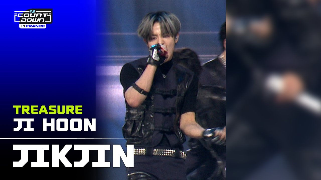 JI HOON (지훈) | TREASURE (트레저) - 직진 (JIKJIN) | SERO CAM 🎥 | MCOUNTDOWN IN FRANCE