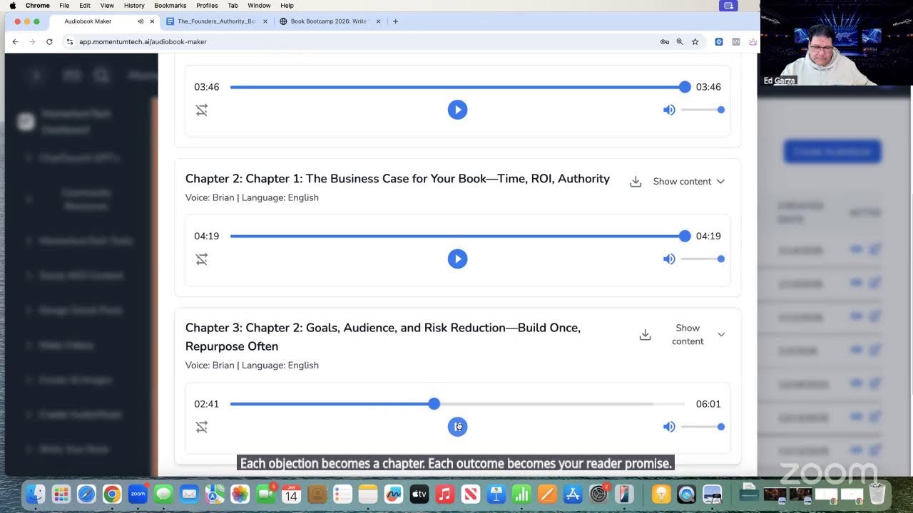 1.14.26 AI Breakfast Lab How To Create an Audio Book