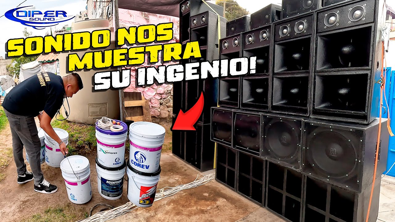 EN CUBETAS TRANSPORTA SUS CABLES Y NOS COMPARTE SU IDEA MUY BUENA! SONIDO EXTASIS
