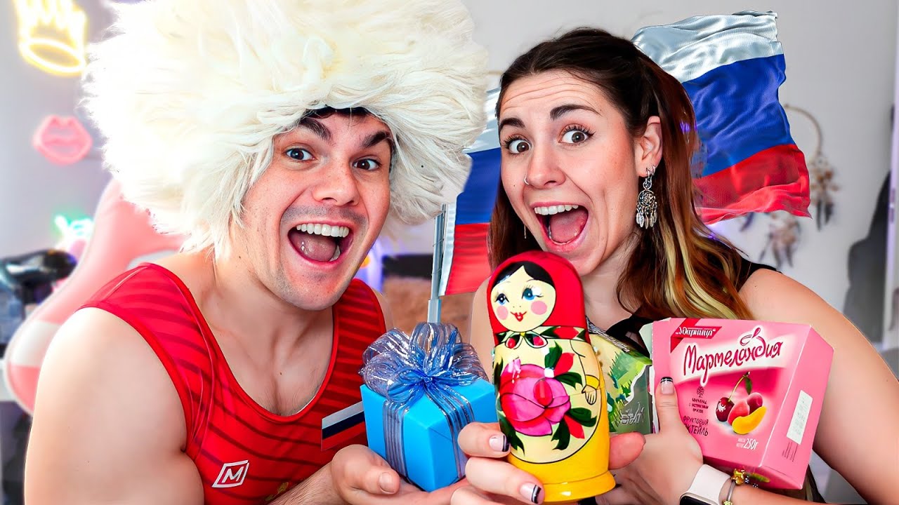 Mi NOVIO me ha traído MUCHOS REGALOS de RUSIA!!! 🇷🇺🎁🪆🤼‍♀️❤️