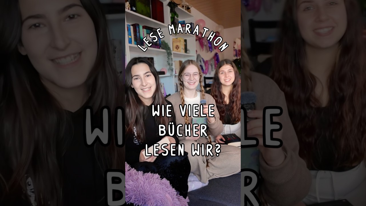 Wie viel lesen wir beim Lese-Marathon? ✨ #b&uuml;cher #buchempfehlung #booktube #booktok