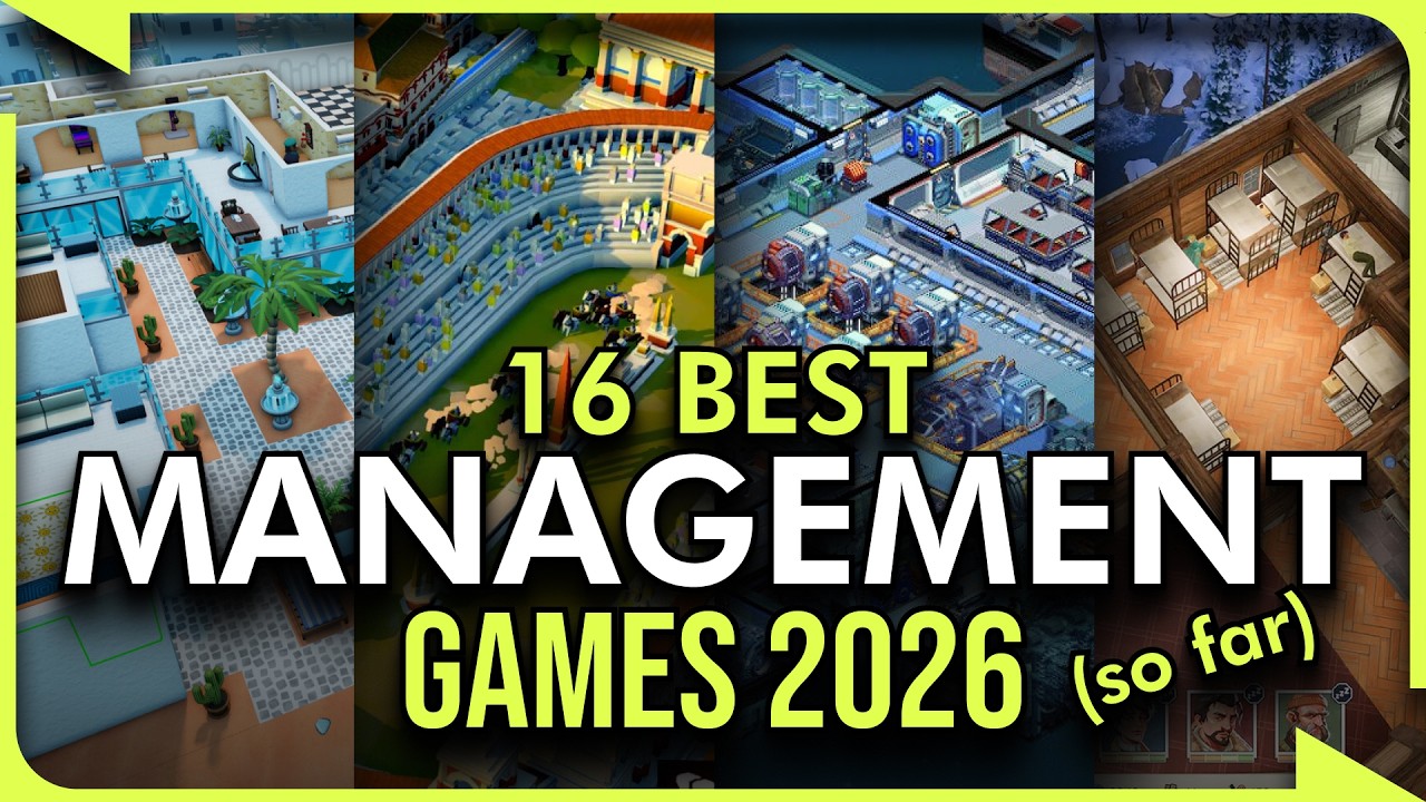 16 Best Management Games 2026 - That You Can Play RIGHT NOW!