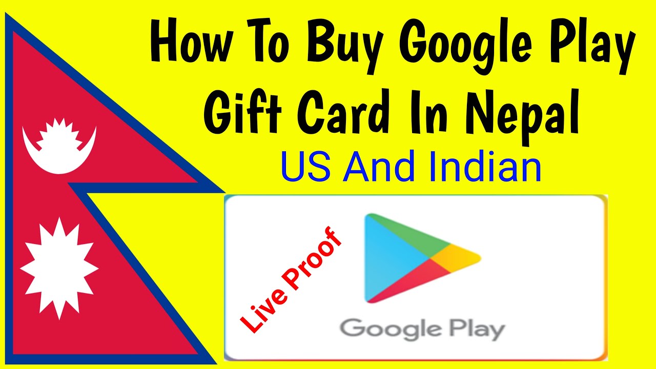 How To Buy Indian Google Play Gift Card In Nepal 2020 - Buy Google Play Codes For Cheap Price
