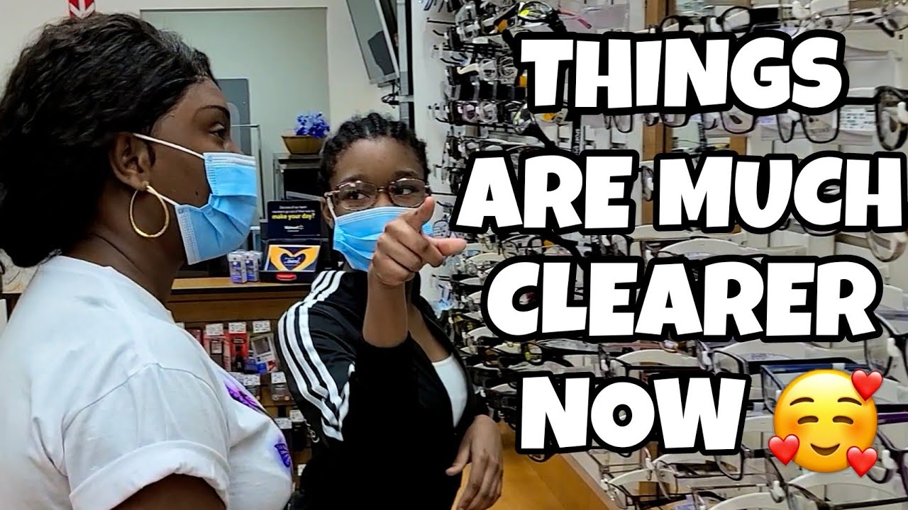 EYE EXAM AT WALMART VISION CENTER | THE GIRLS ARE LITERALLY GOING BLIND