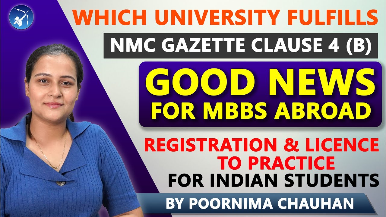 MBBS Abroad | Medical University 100% Complying with NMC Gazette Internship, Registration, Licence