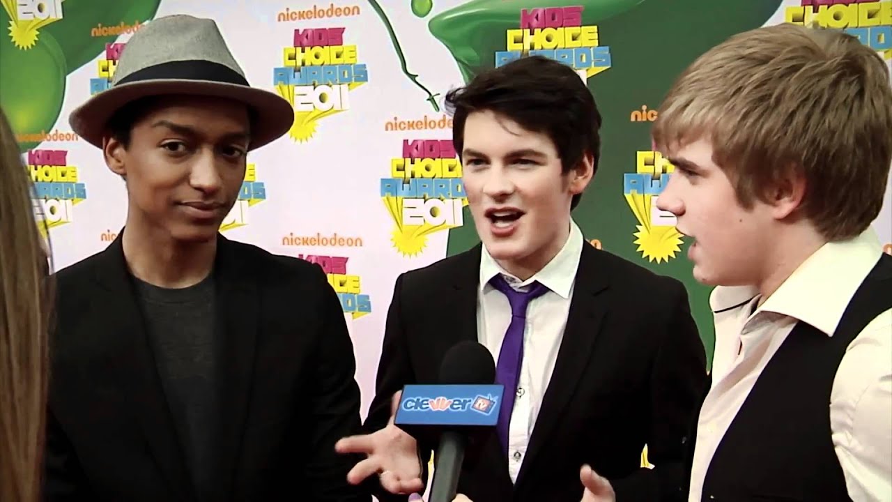 Alex Sawyer, Bobby Lockwood & Brad Kavanagh 2011 Kids' Choice Awards Interview