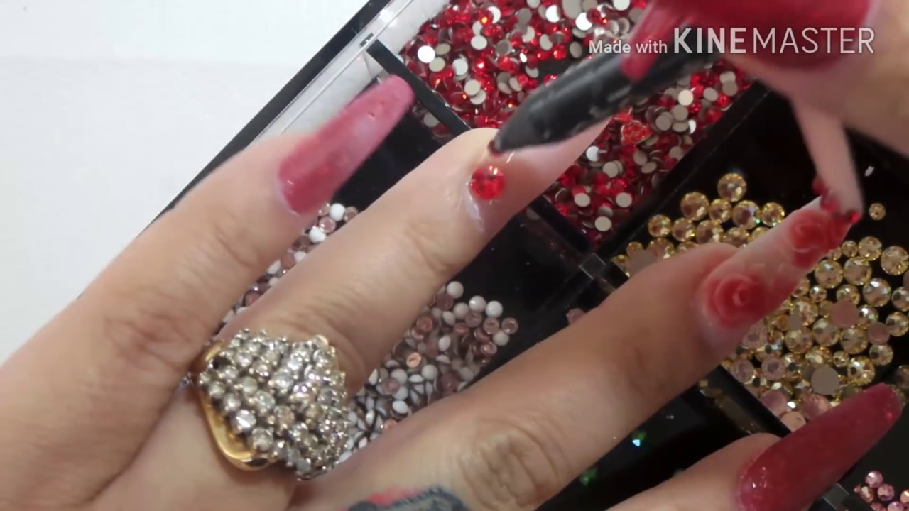 Uñas para 14 de febrero,  Valentines nails