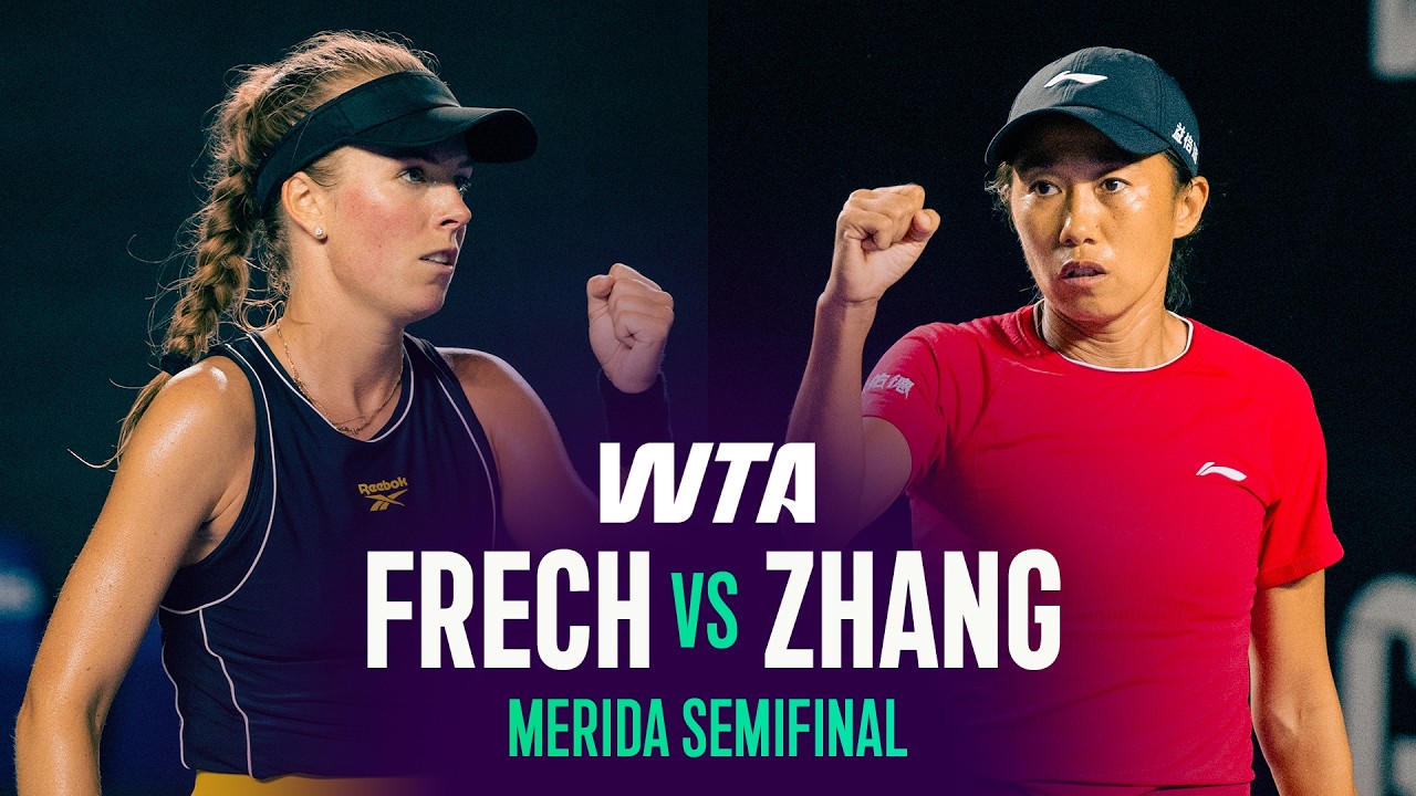Magdalena Frech vs. Shuai Zhang | 2026 Merida Semifinals | WTA Match Highlights