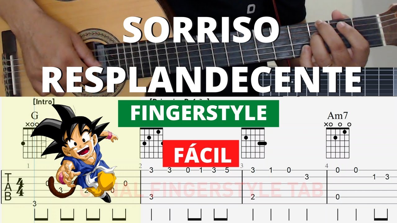 SORRISO RESPLANDECENTE / TEMA / FINGERSTYLE TAB / COVER INSPIRAÇÃO / JOSUÉ PRUDENCIANO