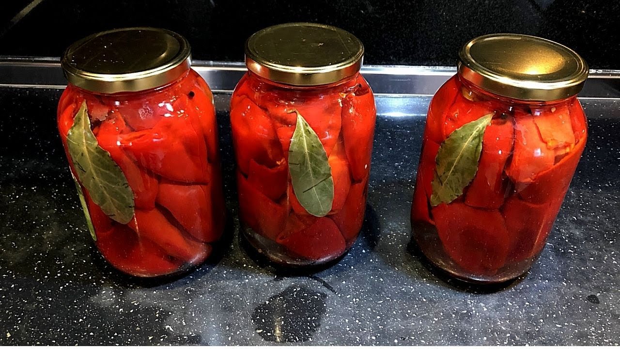 Gogozhare në Kushte Shtëpie për 5 Minuta | Red Pepper Pickles in 5 Minutes