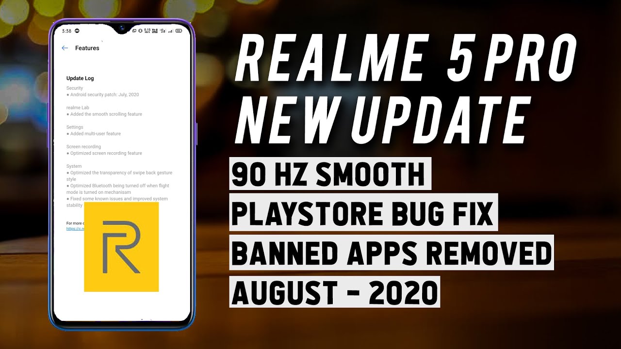 Realme 5 Pro C.05 Update Review  | Banned Apps Removed | 90 Hz Smooth scrolling | August - 2020