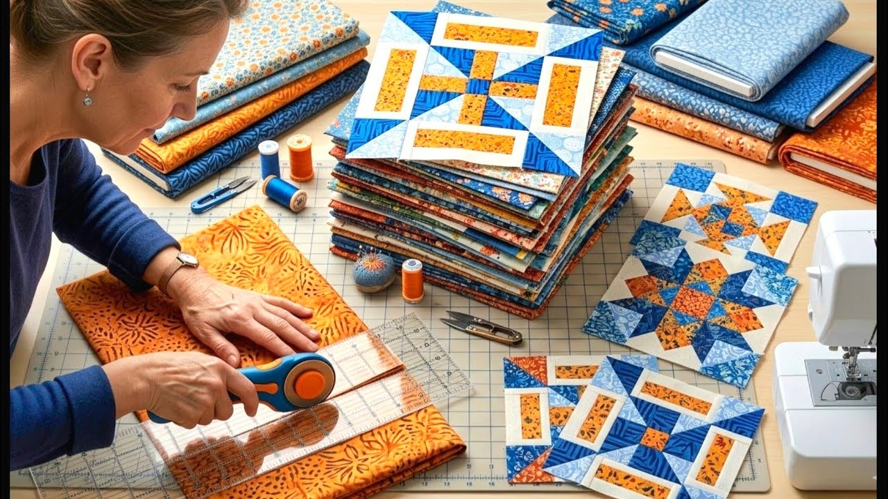 My Favorite Leftover fabric Quilt Block Pattern (and Why I Love It!) ❤️ 