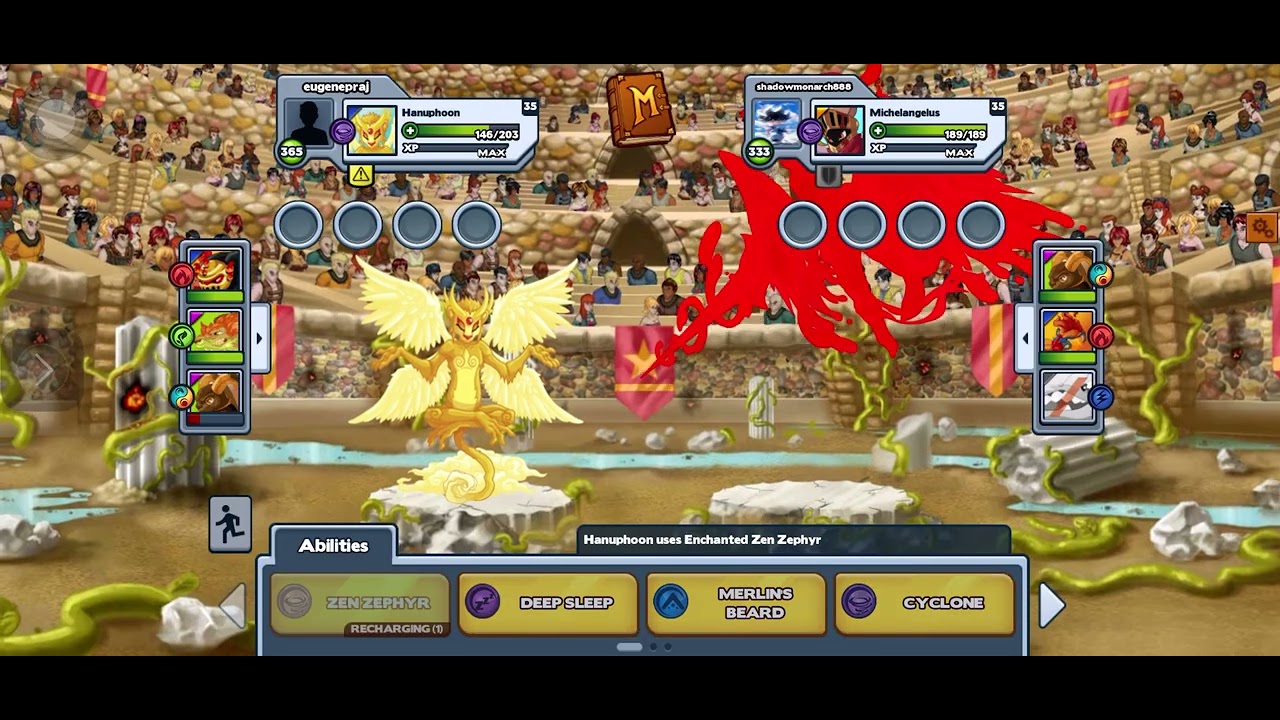 Mistap swaps in platinum arena #miscrits