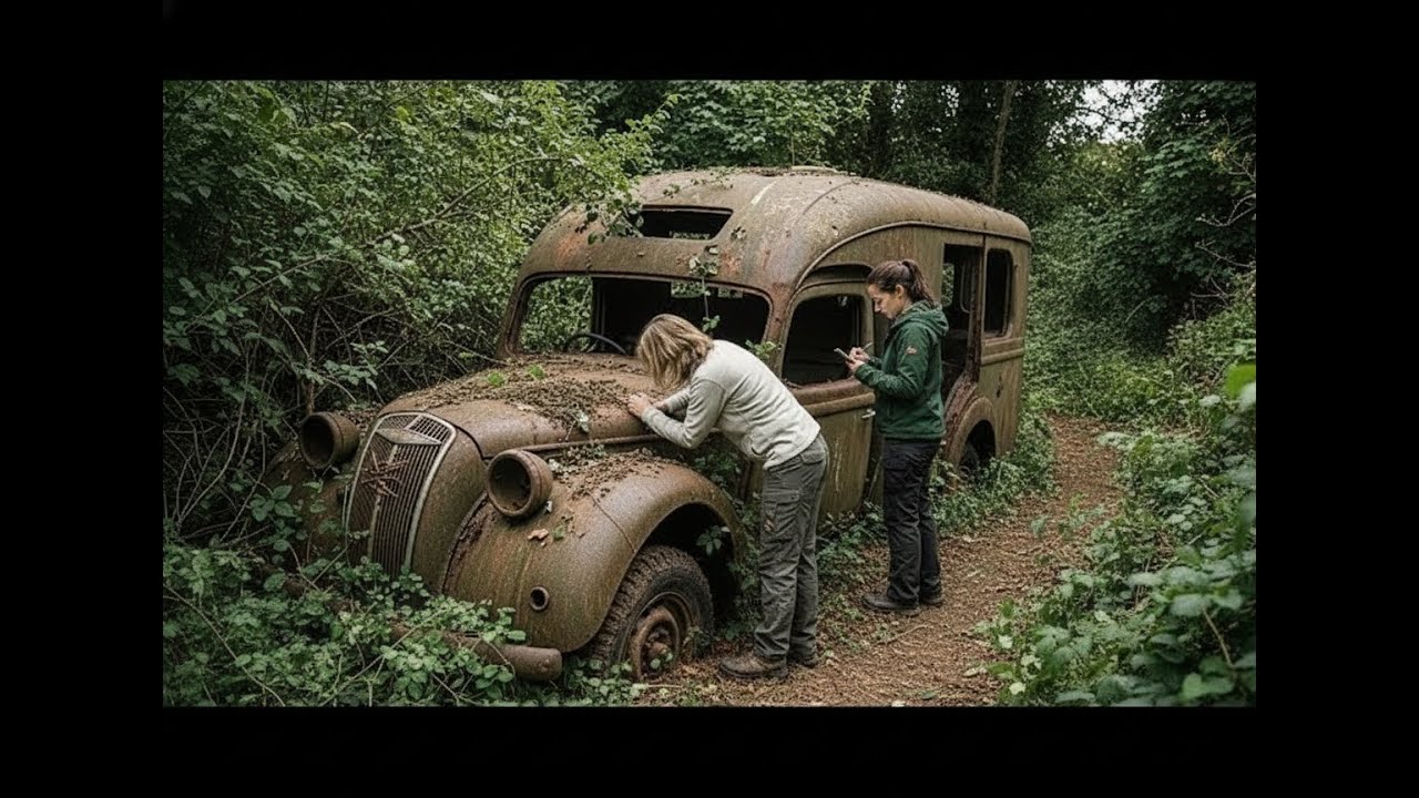 Lost for 75 Years in the English Countryside — A WWII British Ambulance Found!