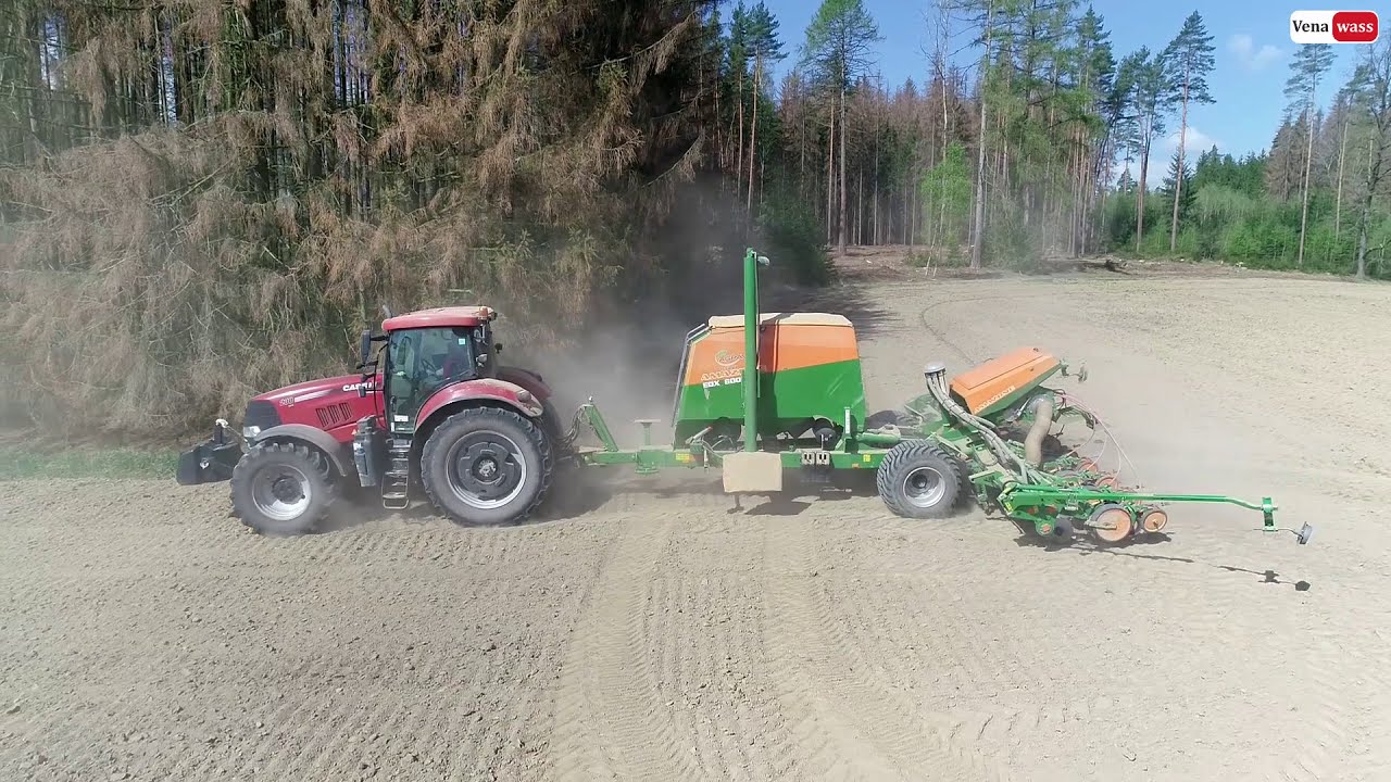 Farma Benc Agroslužby  Case Puma 230 CVX + Amazone EDX 6000 TC