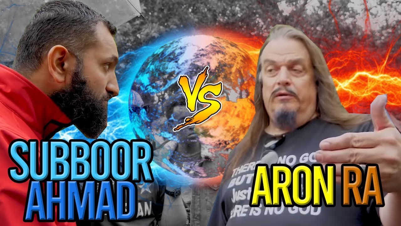 Subboor Ahmad VS Aron Ra - Speakers Corner Debate