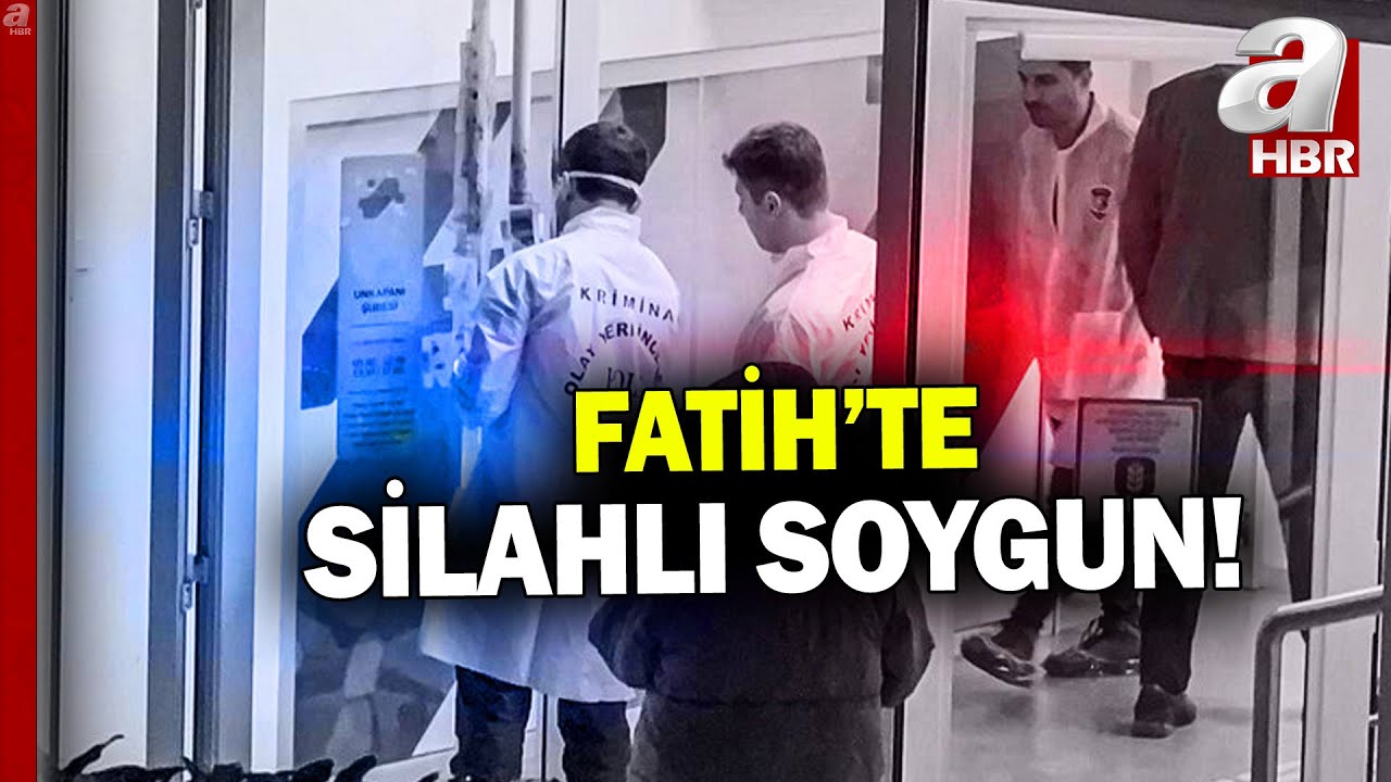 İstanbul Fatih'te silahlı banka soygunu! Kaçarken paraları yere düşürdü | A Haber