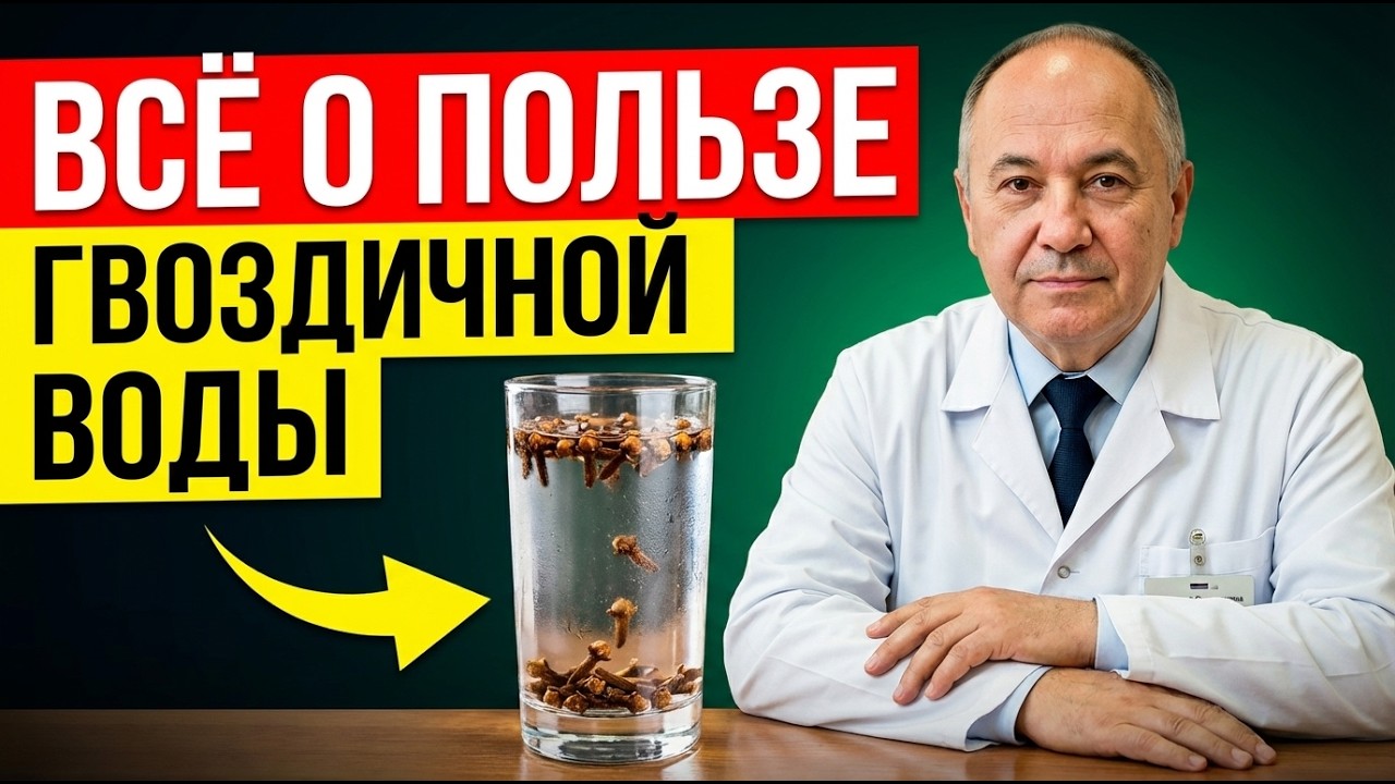 Гвоздичная вода &mdash; волшебный напиток перед сном для каждого!