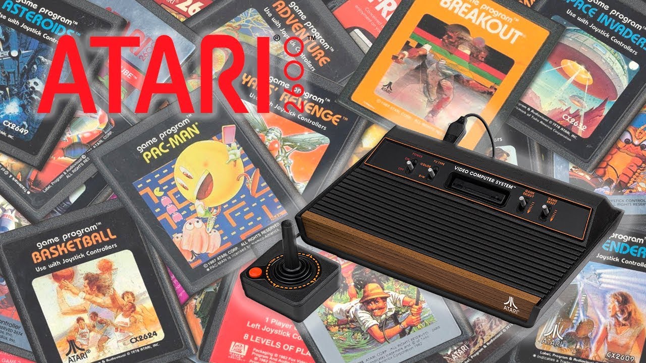 Todo lo que puede hacer tu ATARI 2600 y sus Perifericos 2018.(HD)