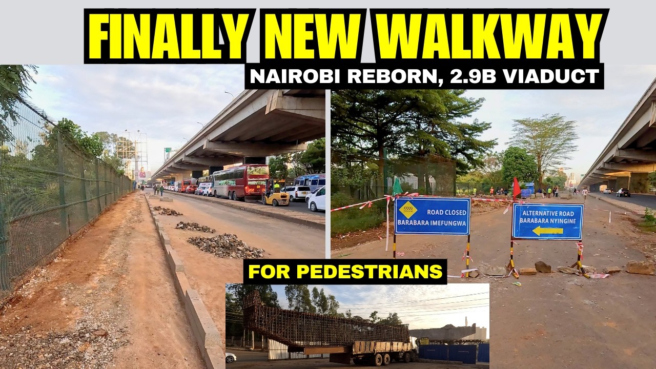 Nairobi’s RISE: Uhuru Park Gets a New Pedestrian Walkway Finally