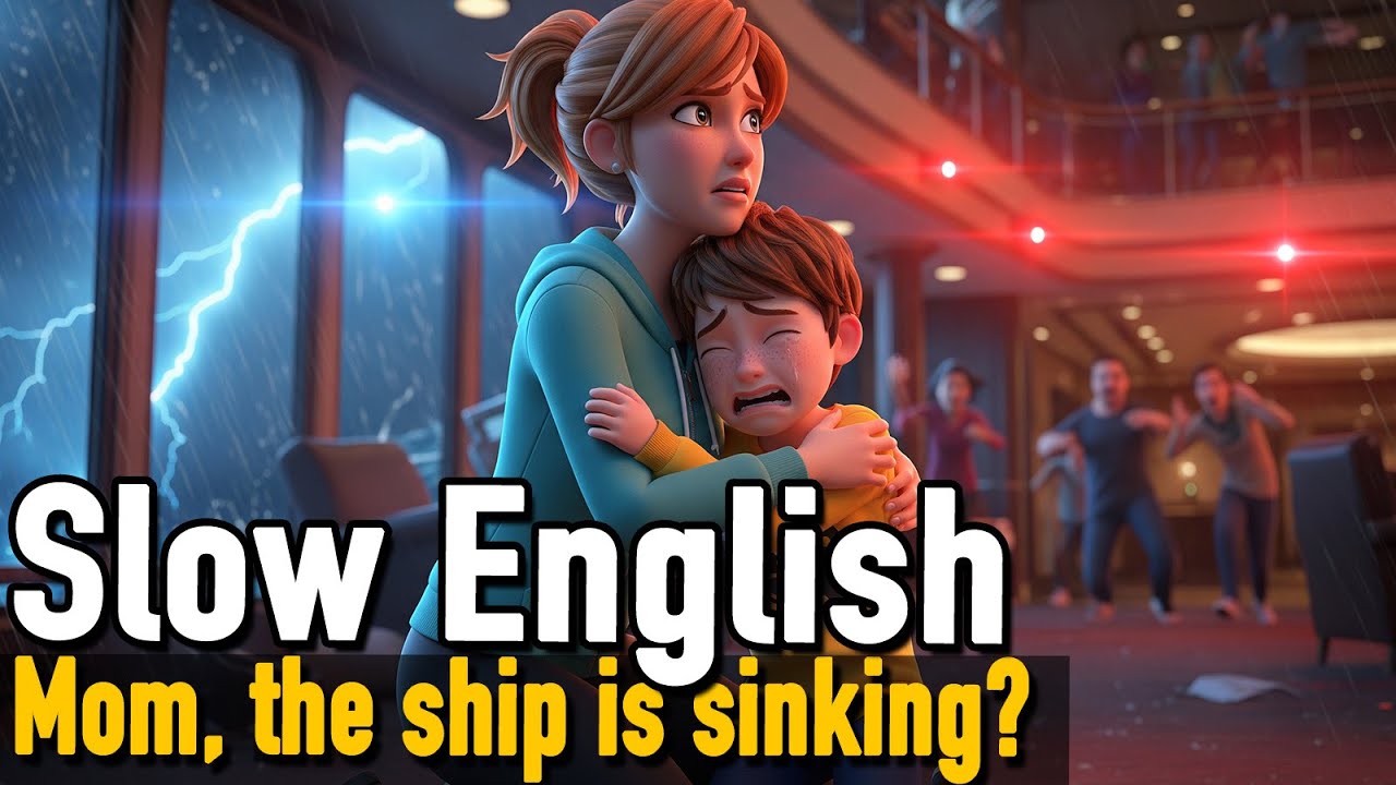 Days of My Family - 🛳️ The Ship is Sinking?! 😱 | Slow English For Beginners | A1–A2 level