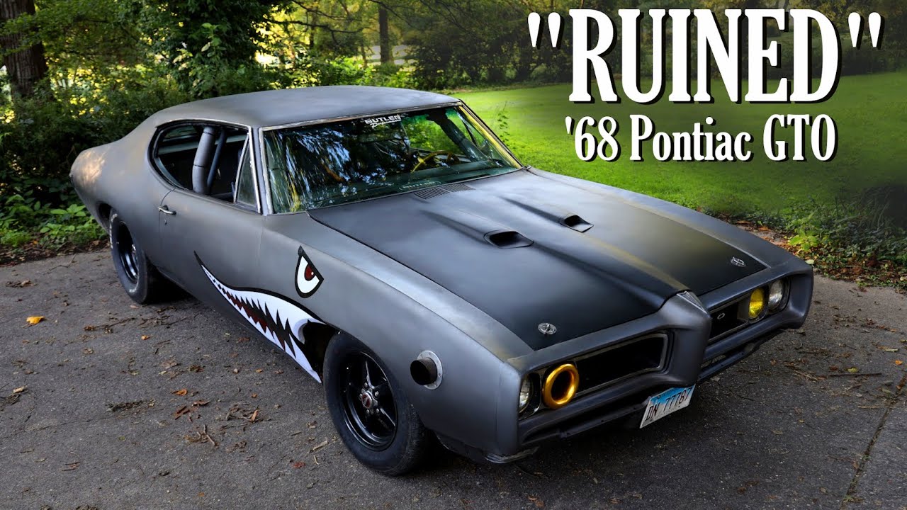 «Разрушенный» турбированный Pontiac GTO 1968 года